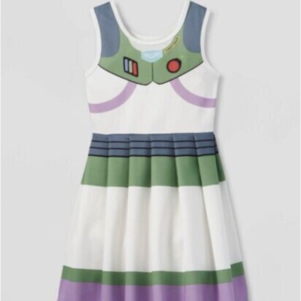 Disney Pixar Buzz Lightyear girls dress size S (6-6X)